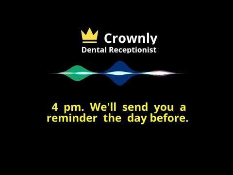 “Crownly AI Dental Receptionist Demo | Never Miss a Patient Call Again”