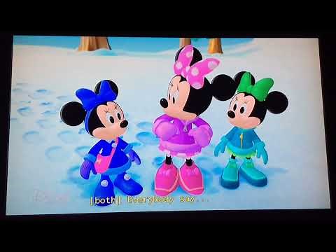 Minnie-Rella & Minnie's Winter Bow Show Everybody Say Oh Quoodles