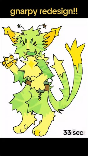 Gnarpy Redesign Fanart: Explore the New Look of Gnarpy