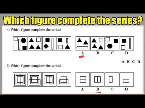 Abstract Reasoning: Which figure completes the series? | Inductive