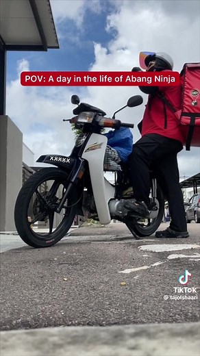 Abang Ninja: Modern Courier Spreading Love on Wheels