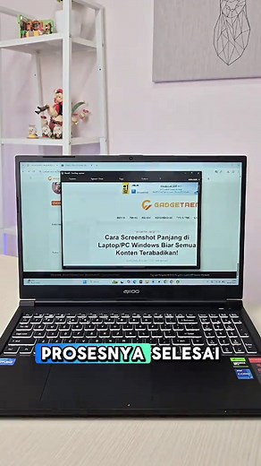Cara Screenshot Panjang di Laptop/PC Windows 💻✨️ #TipsWindows #ScreenshotPanjang #TutorialLaptop #TechTips