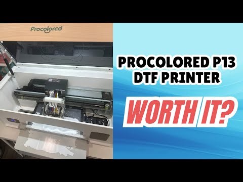 Procolored P13 DTF Printer - Setup & Real Projects