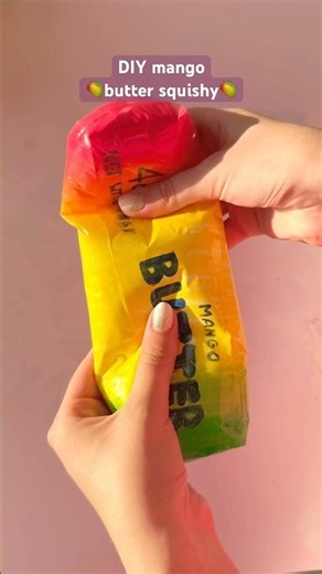 How to make mango butter squishy🥭