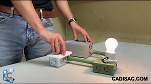 Conoce como conectar un Dimmer o atenuador De Luz en el curso básico de electricista 💡 #CADISAC #ConocimientoATuAlcance #BasicoDeElectricista | CADISAC