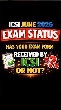 ICSI June 2026 Exam: Payment deduct by 2 times but exam form did not fill, problem resolve here #CS