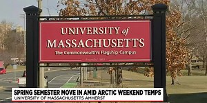 UMass preparing for spring move-in amid arctic cold temperatures