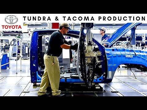 Toyota's Truck Factory Production In U.S (Tacoma and Tundra) - Full Tour!
