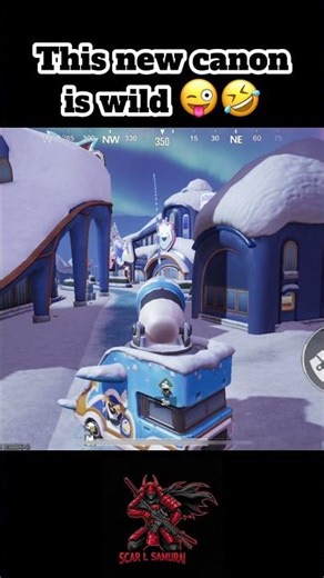 This new canon is wild😜😂 #battleroyalegame #gaming#pubgnewupdate #mobilegame