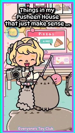 It just makes sense.....😂💚🩵💜 #tocaboca #pusheen