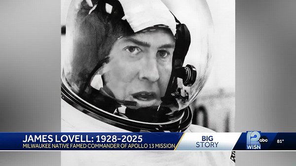 Milwaukee remembers Apollo 13 hero James Lovell