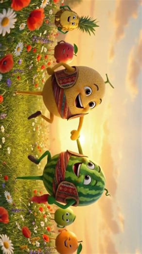 watermelon and melon 🤩