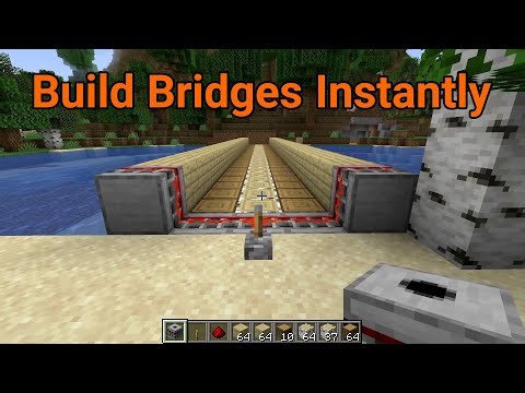 Bridge Maker Mod In Minecraft