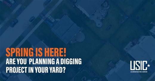 2.3K views · 17 reactions | Spring is here, and with it comes gardening and outdoor projects. But before you start digging, remember to #Call811 if your spring projects involve planting trees, adding a fence or planting a garden! You don’t want to be responsible for your neighbors’ loss of AC, TV or WiFi! Next, make sure to call our sister company, Blood Hound Underground, for your private utilities! Always know what’s below. | USIC | Facebook