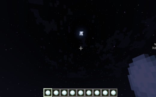 MC命令方块雪球特效