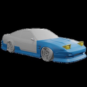 BN SPORTS Kit (2) Nissan 180SX