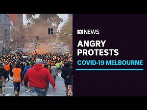Protesters storm through Melbourne's CBD | ABC News