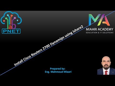 14-Install Cisco Routers 2700 Dynamips using ishare2