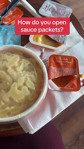 How to Open Chick-fil-A Sauce Packets Easily