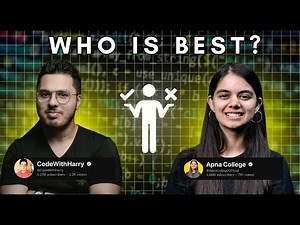 Who is Best ? codewithharry VS apna collage JAVA Playlist! | Course Review