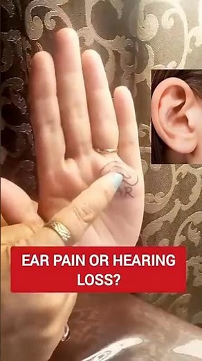 Suffering from Ear Pain or Hearing Loss? 👂 Press THIS Acupressure Point for Instant Relief!