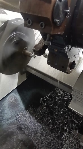 cnc programming and processing video MS THREADING pin #cncsoftware #manufacturingengineering#india