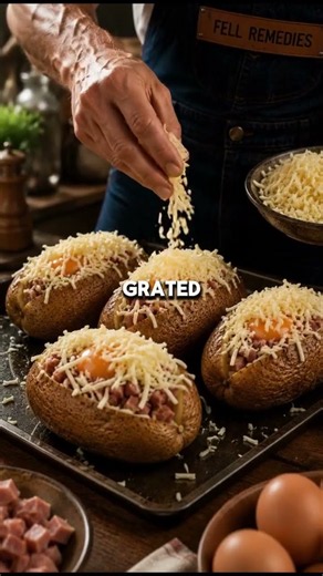 Cheesy Stuffed Potatoes 🥔🧀 Easy Budget Recipe You'll Crave! #easyrecipe #recipe