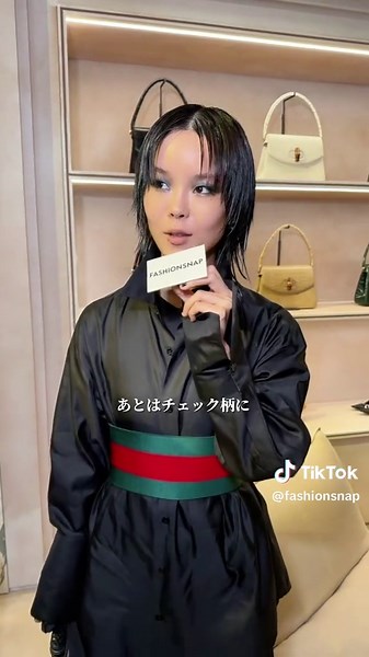 COCONAが語る GUCCI 2027年春夏コレクションでの瞬間