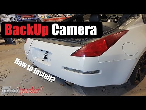 Nissan 350Z / Infiniti G35 BackUp / Reverse Camera Installation | AnthonyJ350