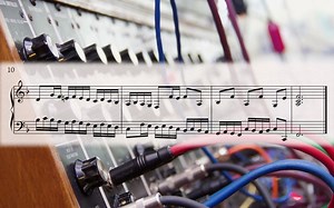 合成器古典│曲谱同步│巴赫 - F大调二部创意曲│MOOG 模块合成器