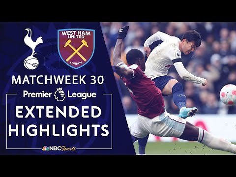 Tottenham Hotspur v. West Ham United | PREMIER LEAGUE HIGHLIGHTS | 3/20/2022 | NBC Sports