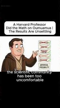 A Harvard Professor Did the Math on Oumuamua #space #nasa