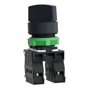 XB5AD25 - black complete selector switch Ø22 2-position stay put 1NO 1NC | Schneider Electric Singapore