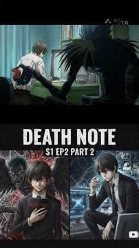 death Note season 1 episode 2 part 2 #anime #kingdomanimedeathnote