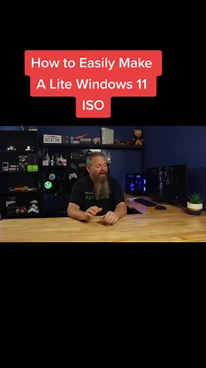 #windows1984🔥 🔥How to Easily Make A Lite Windows 11 ISO🔥 #windows #windows11 #windows10 #iso #isorobic #boot #isofile #fyp #foryou