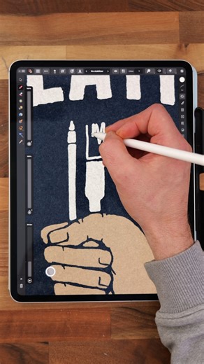 Gritty Texture Goodness!! #affinity #ipad #brushes