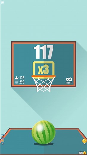 Hoopin time! How many points can you get? 🏀Use boosters to up the high score!🏀 Play Basketball FRVR now!: https://fb.gg/play/instbasketballfrvr | Basketball FRVR Instant
