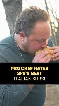 Pro Chef Rates SFV's Best Italian Subs!