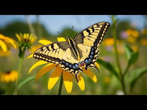 The Incredible Life Cycle of the Swallowtail Butterfly | Papilio machaon Documentary"