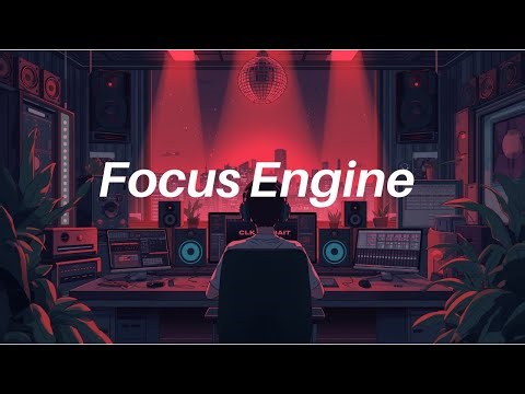Focus Engine | ⚡ Tech House Energy Mix ⚡| Study ● Focus ● Coding