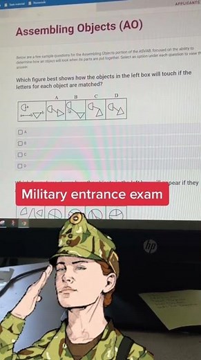 ASVAB Assembling Objects CRAZY EASY SECTION