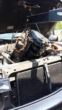 2001 Chevy Astro engine removal (nothing is impossible)