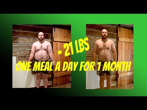 OMAD Weight Loss - 1 Month Results