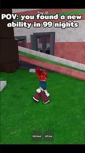 NEW ABILITY IN 99 NIGHTS💀