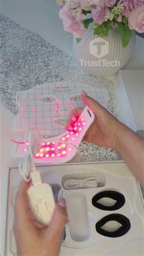 Prezentare masca LED TrustTech