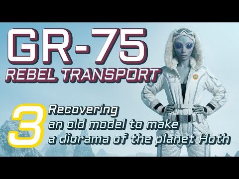 Restoring a 1992 GR-75 Model | Adding Fiber Optics for Realistic Windows (Star Wars))