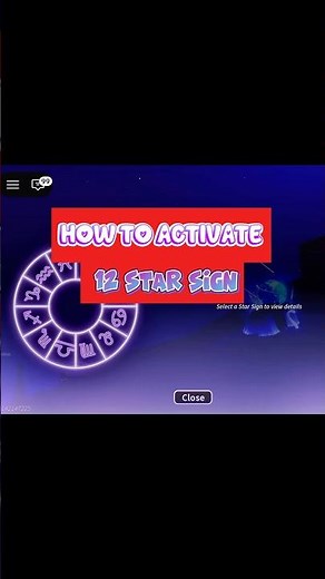 Activate 12 Star Sign on Fisch #fisch #roblox #robloxedit
