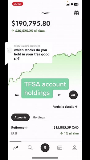 Replying to @poo what exactly is in my #TFSA account at #wealthsimple