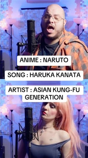 Naruto OP - Haruka Kanata 💙🧡🎤