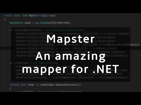Mapster, the best .NET mapper that you are (probably) not using